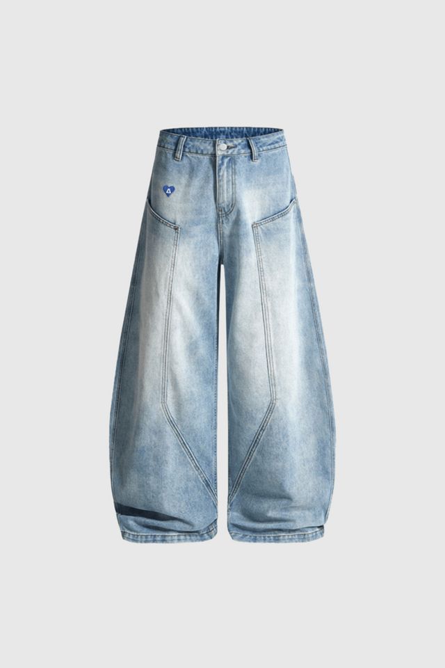 Aelfric Eden Panel Baggy Barrel Jeans #3
