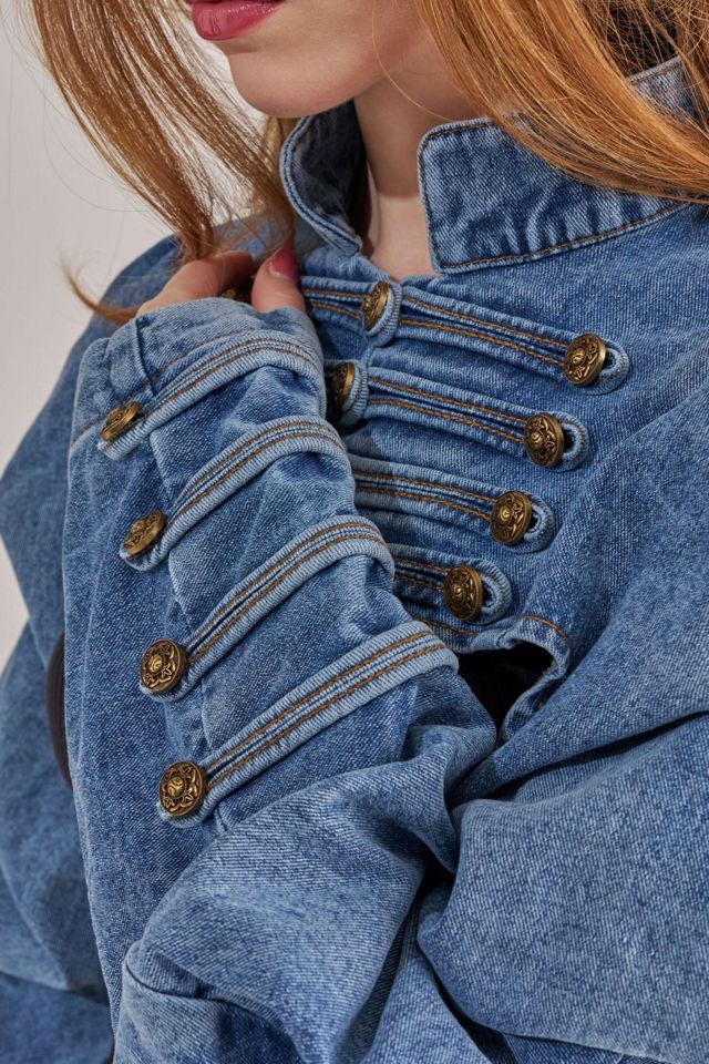 Azalea Wang Merryn Military Cropped Jacket #3