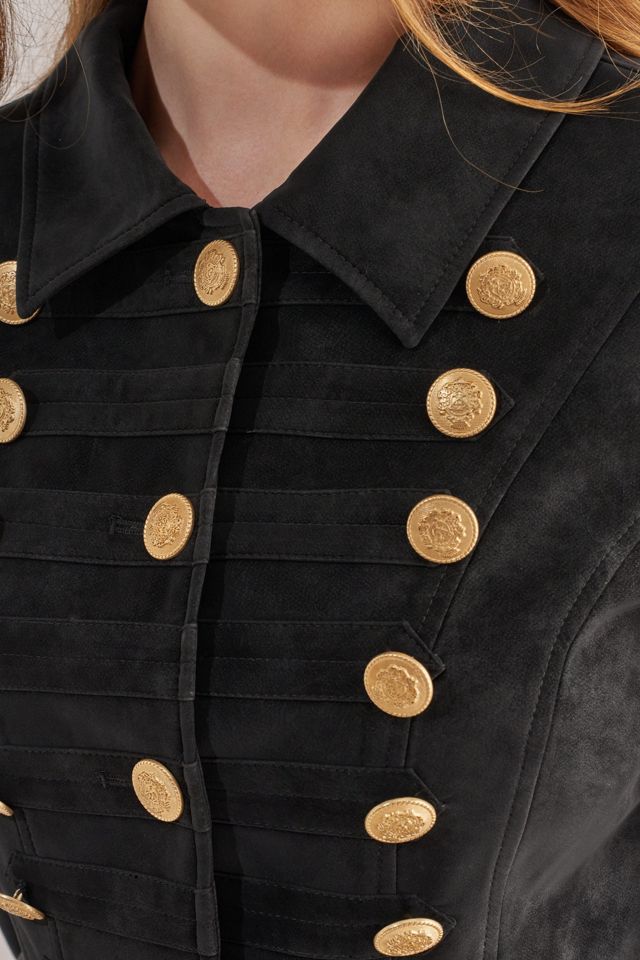 Azalea Wang Xenia Embellished Military Jacket #4