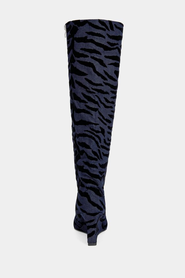 Azalea Wang Kenya Animal Print Wedge Boot #2