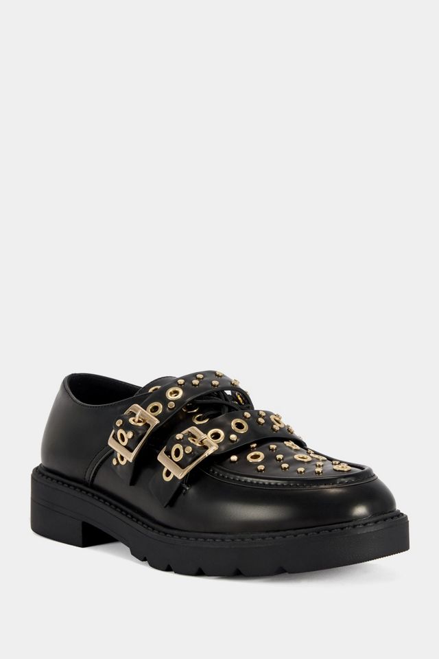 Azalea Wang Lox Grommet Loafer #1