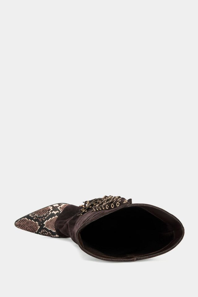 Azalea Wang Mcbride Fringe Block Boot #3