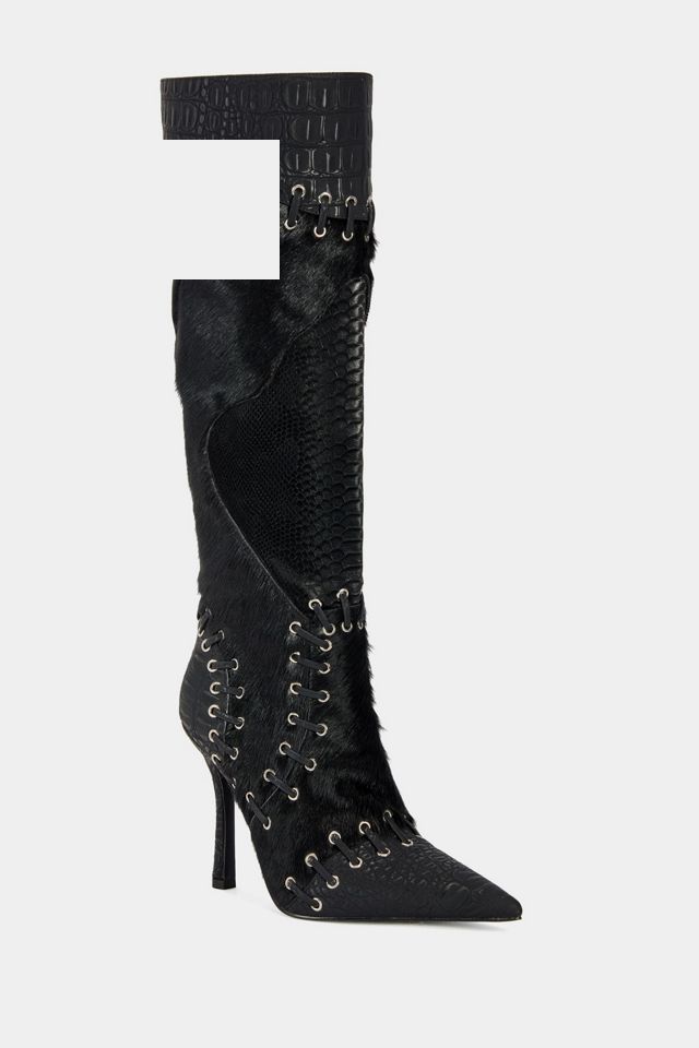 Azalea Wang Novak Lace-Up Boot #1