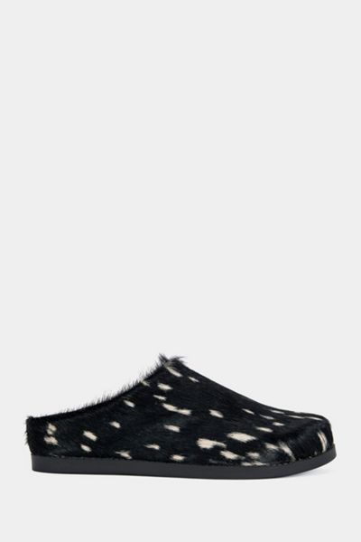 Azalea Wang Ramses Deer Print Slip-On Flat