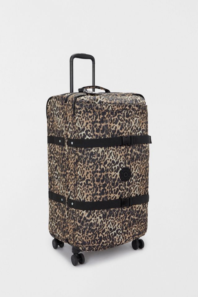 Kipling Spontaneous Leopard Rolling Luggage Suitcase #1