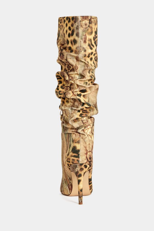 Azalea Wang Sterre Animal Print Stiletto Boot #2