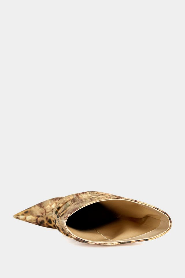 Azalea Wang Sterre Animal Print Stiletto Boot #3