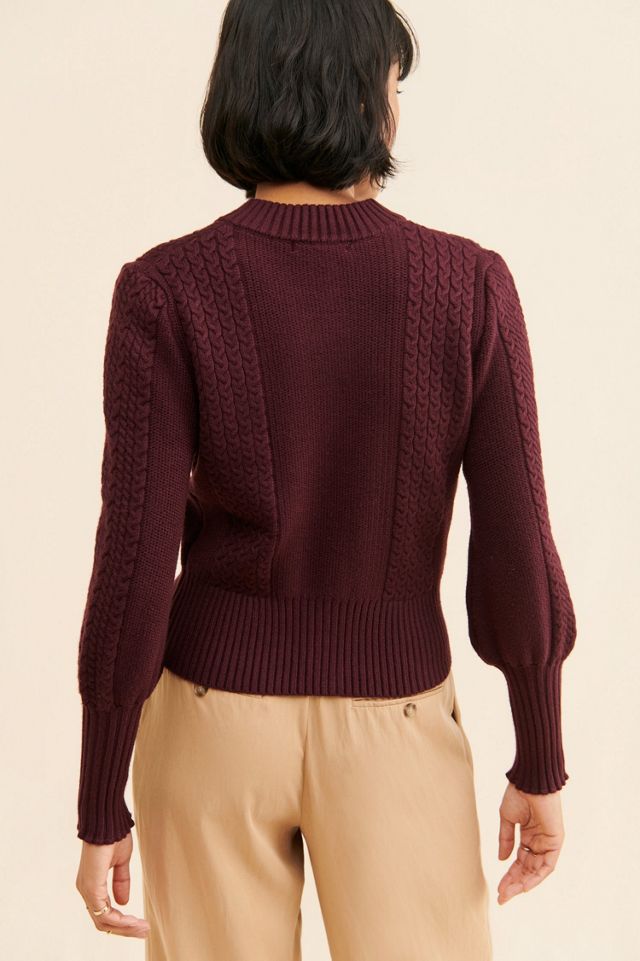 BB Dakota Cable-Knit Cardigan #1