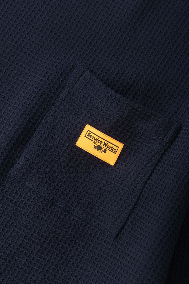 Service Works Waffle Contrast Thermal Long Sleeve Tee #1