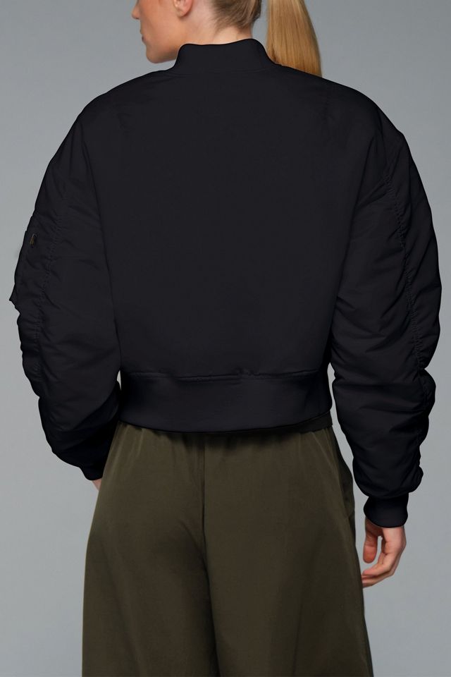 Alpha Industries Ma-1 Cropped Oxford Flight Jacket #1
