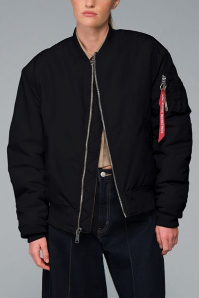 Alpha Industries Ma-1 Relaxed Oxford Flight Jacket