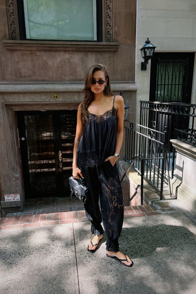 WeWoreWhat Balloon Lace Trouser #1