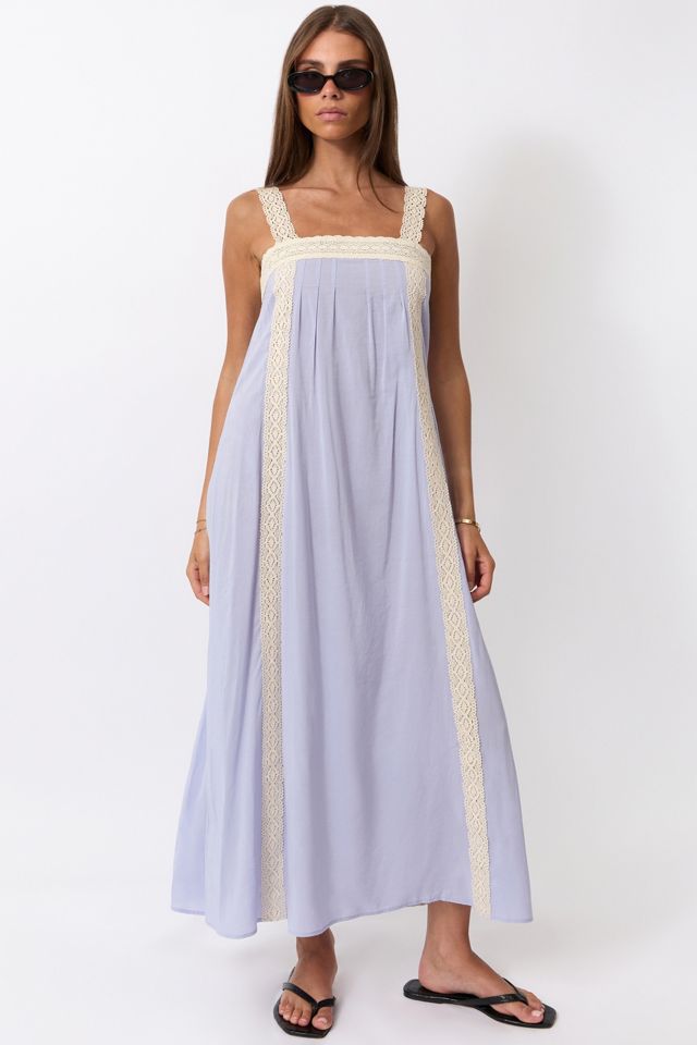 WeWoreWhat Lace Voile Dress #1