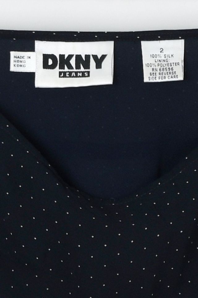 Vintage Y2k Dotted Silk Mini Skirt #2