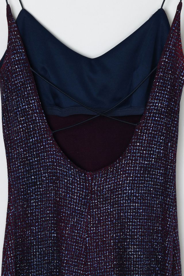 Vintage Y2k Glittered Midi Dress #3