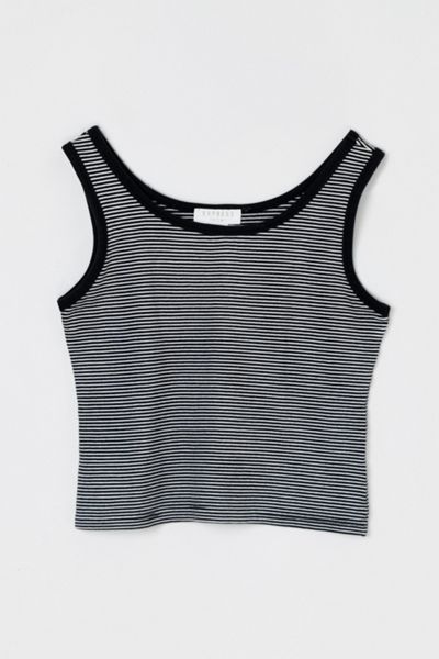 Vintage 90s Striped Cropped Tank