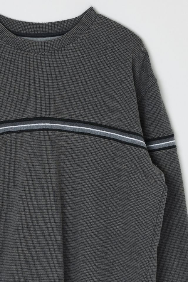 Vintage Y2k Dark Gray Stripe Top #2
