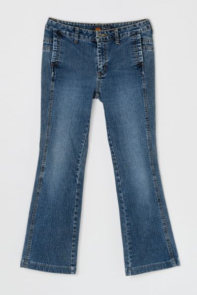 Vintage Y2k Flared Low-Rise Jeans