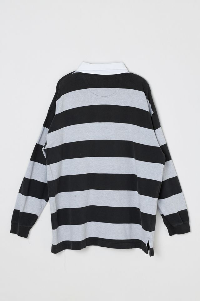 Vintage 90s Striped Rugby Shirt #1