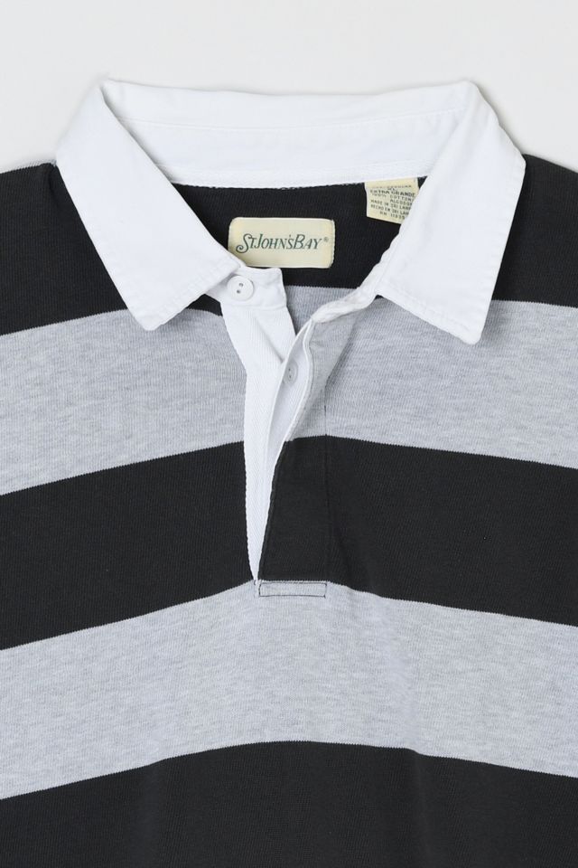 Vintage 90s Striped Rugby Shirt #2