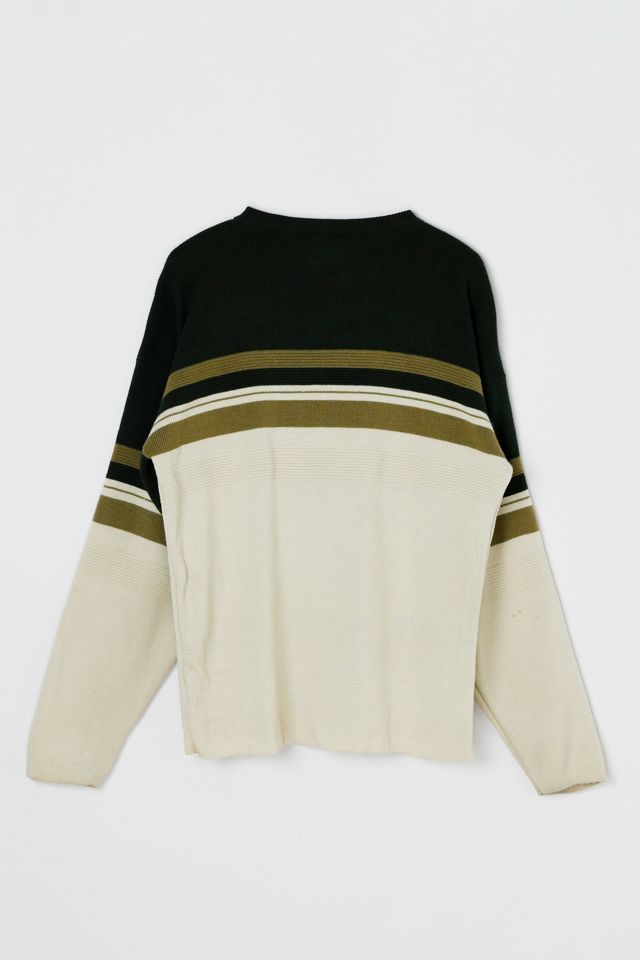 Vintage Y2k Striped Knit Sweater #1