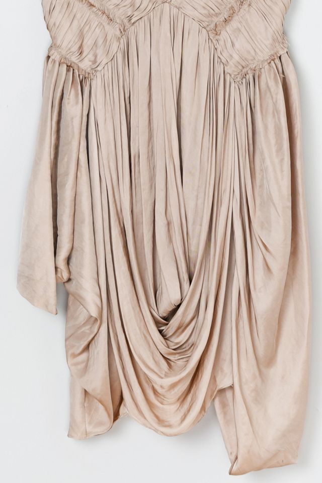 Vintage Y2k Allsaints Ruched Raw-Edged Dress #3