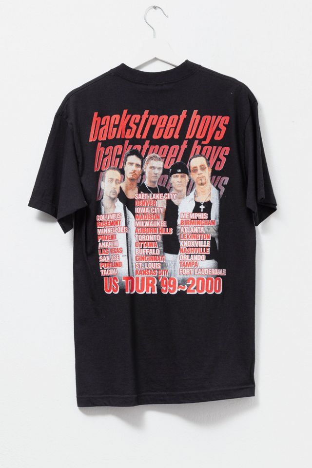 Vintage 1990s Backstreet Boys Tour Graphic T-Shirt #1