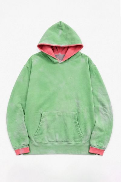 NOTSONORMAL Sunfaded Green Pink Hoodie