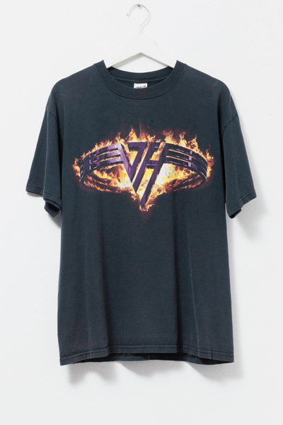 Vintage 1990s Distressed Van Halen Graphic T-Shirt | Urban Outfitters