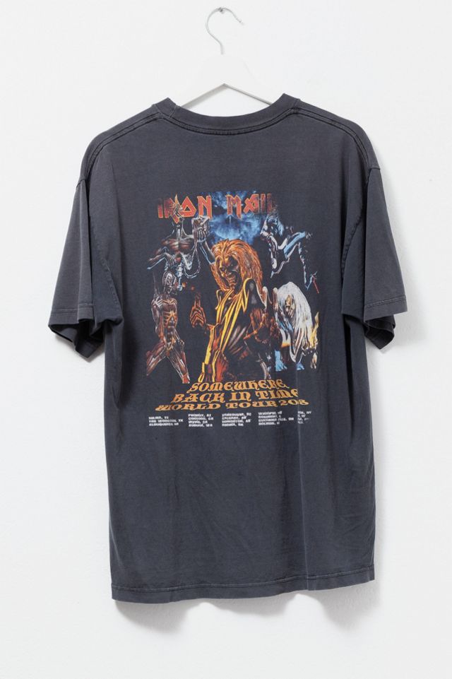 Vintage Y2K Distressed Iron Maiden Graphic T-Shirt #1