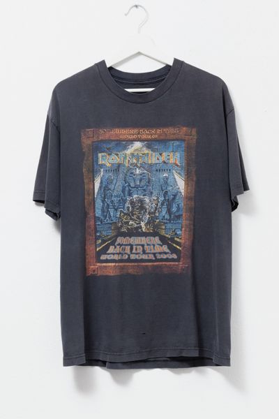 Vintage Y2K Distressed Iron Maiden Graphic T-Shirt