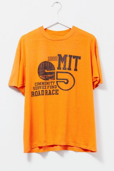 Vintage 1980s Distressed MIT Graphic T-Shirt