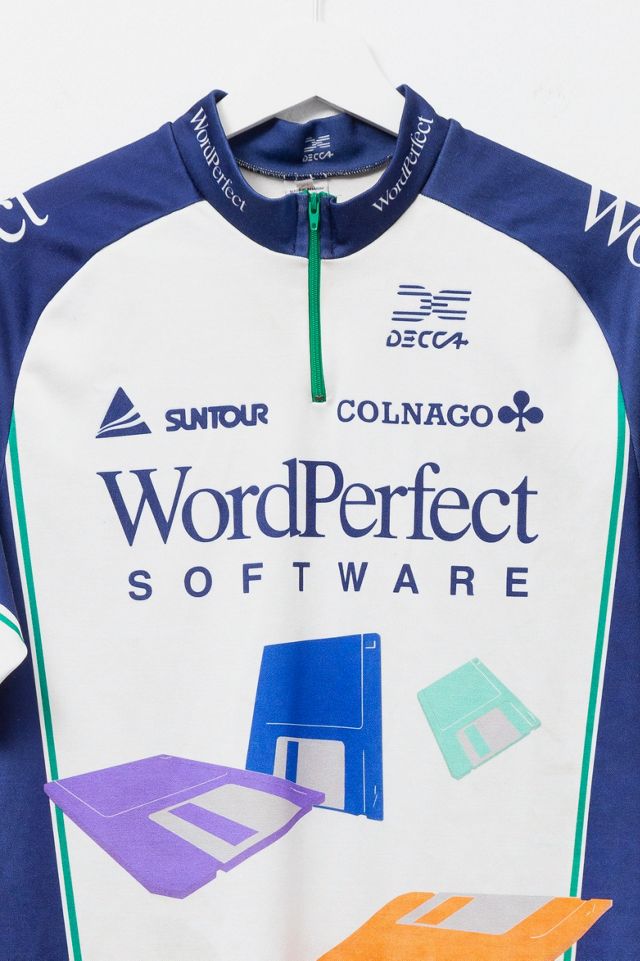 Vintage 1990s WordPerfect Softwear Cycling Jersey #2