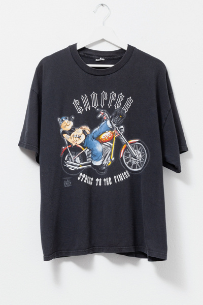 Vintage Y2K Distressed Popeye Graphic T-Shirt | Urban Outfitters