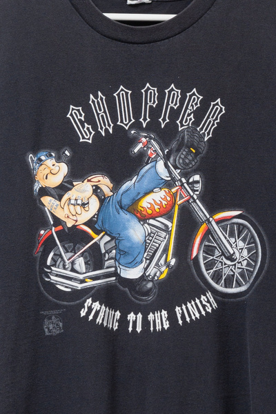 Vintage Y2K Distressed Popeye Graphic T-Shirt