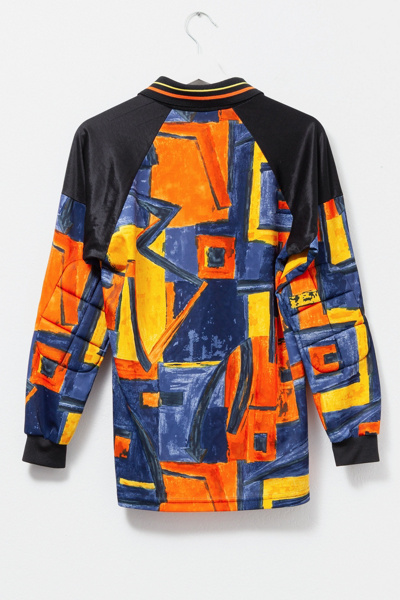 Vintage 1990s Print Soccer Goalie Jersey