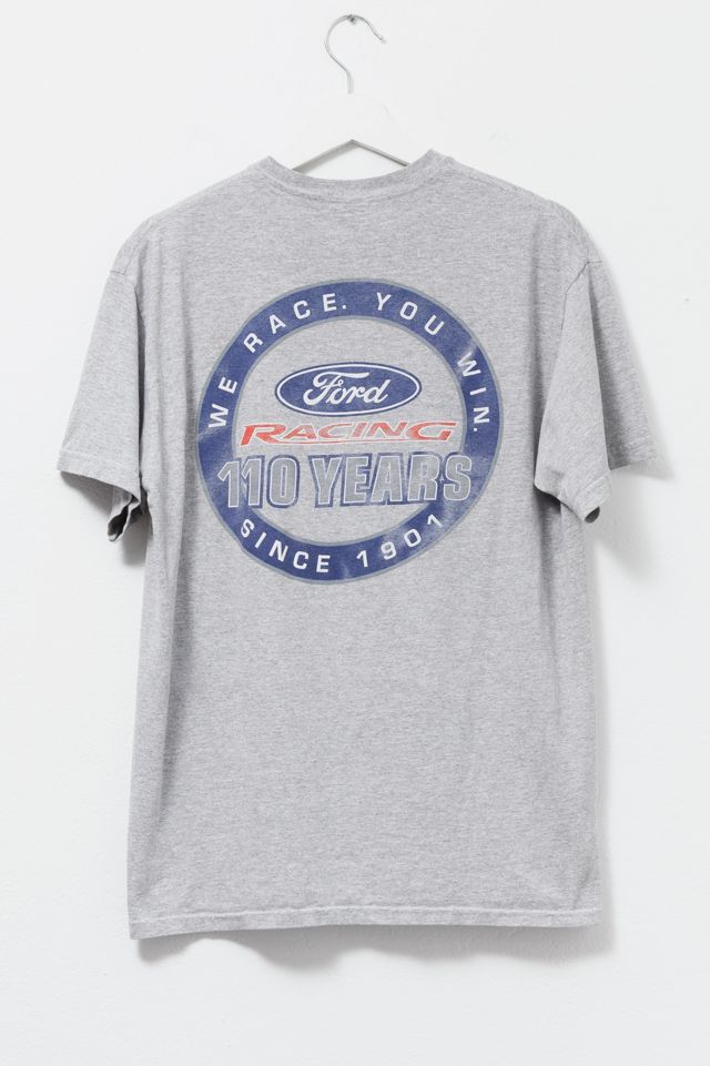 Vintage Y2K Distressed Ford Racing Graphic T-Shirt #1