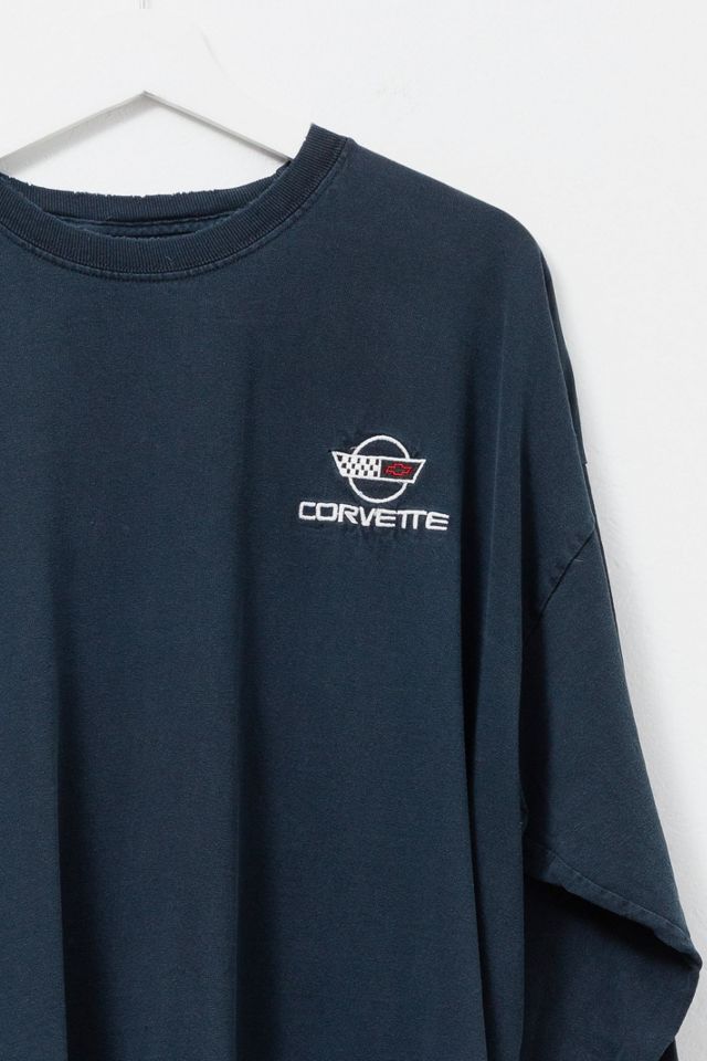 Vintage Y2K Corvette Embroidered Graphic T-Shirt #2