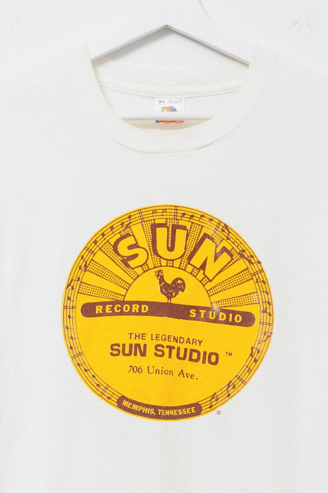 Vintage 1990s Sun Records Distressed Graphic T-Shirt #2