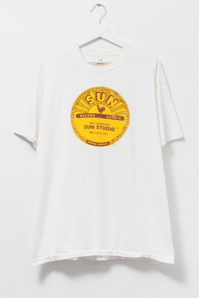 Vintage 1990s Sun Records Distressed Graphic T-Shirt