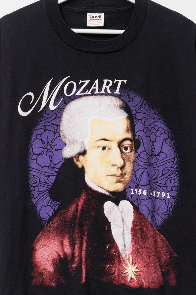 Vintage 1990s Mozart Graphic T-Shirt #2