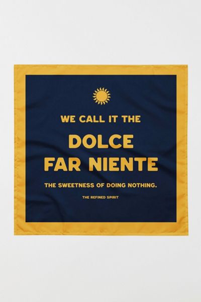 The Refined Spirit Dolce Far Niente Scarf