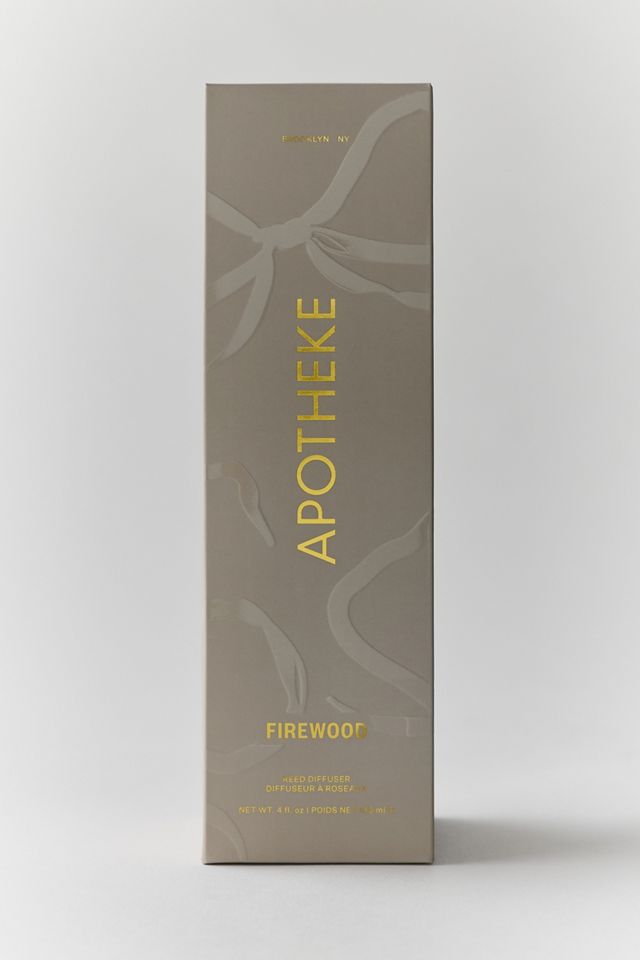 Apotheke Holiday Glass Reed Diffuser & Fragrance Oil Set #3