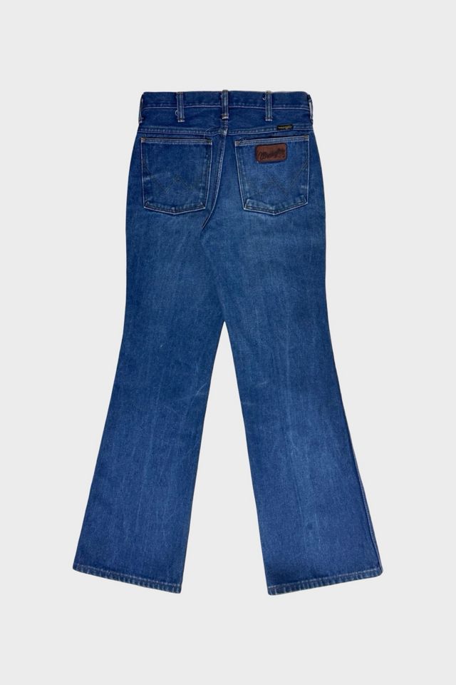 Vintage 1970's Wrangler Slim Boot Cut Jeans #1