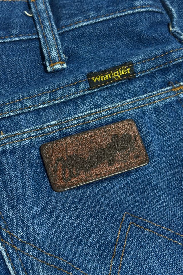 Vintage 1970's Wrangler Slim Boot Cut Jeans #2