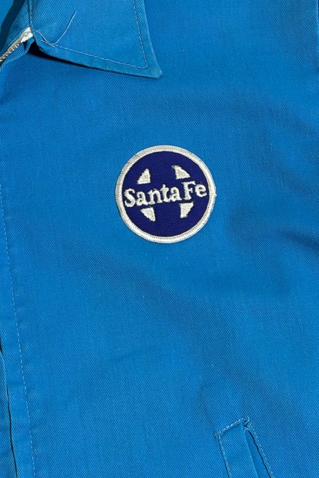 Vintage 1960's Cropped Santa Fe Railways Workwear Jacket #1