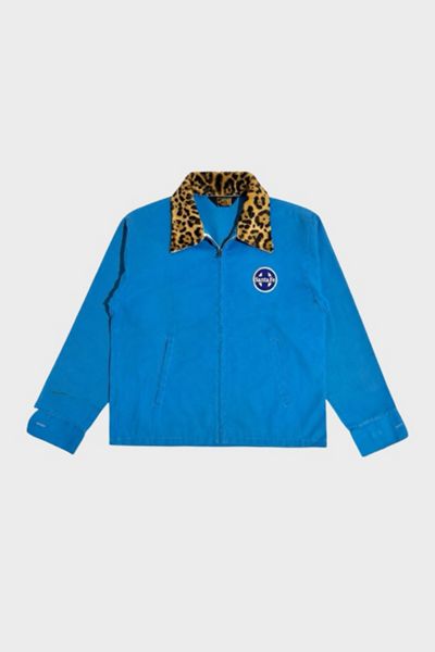 Vintage 1960's Cropped Santa Fe Railways Workwear Jacket
