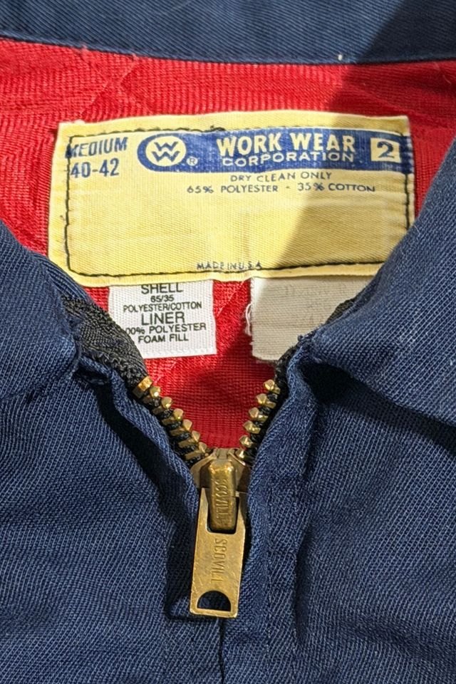 Vintage 1970's Work Wear Goodyear Jacket #2