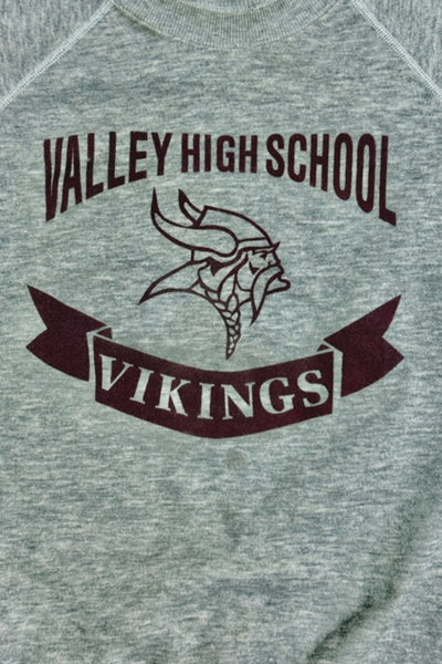 Vintage 1980's Graphic Raglan Sweatshirt