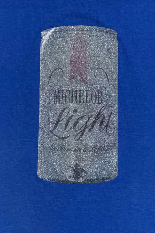 Vintage 1970's Michelob Light Beer Graphic T-Shirt #1